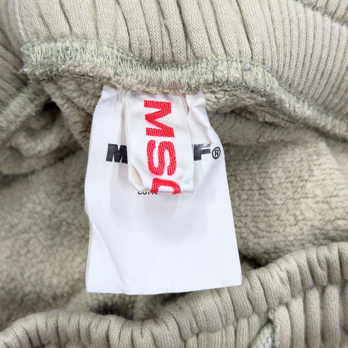 미스치프 로고 스웻 조거팬츠 바지 S 상품이미지3