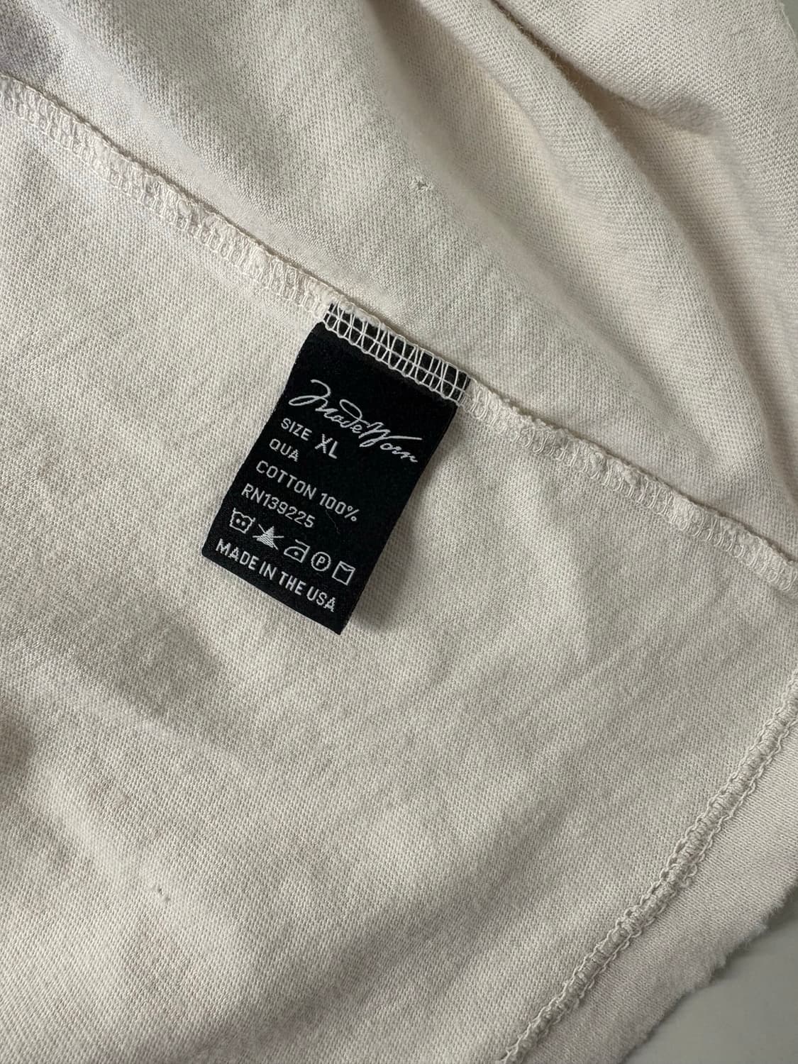 madeworn 메이드원 블랭크 티 XL 상품이미지6