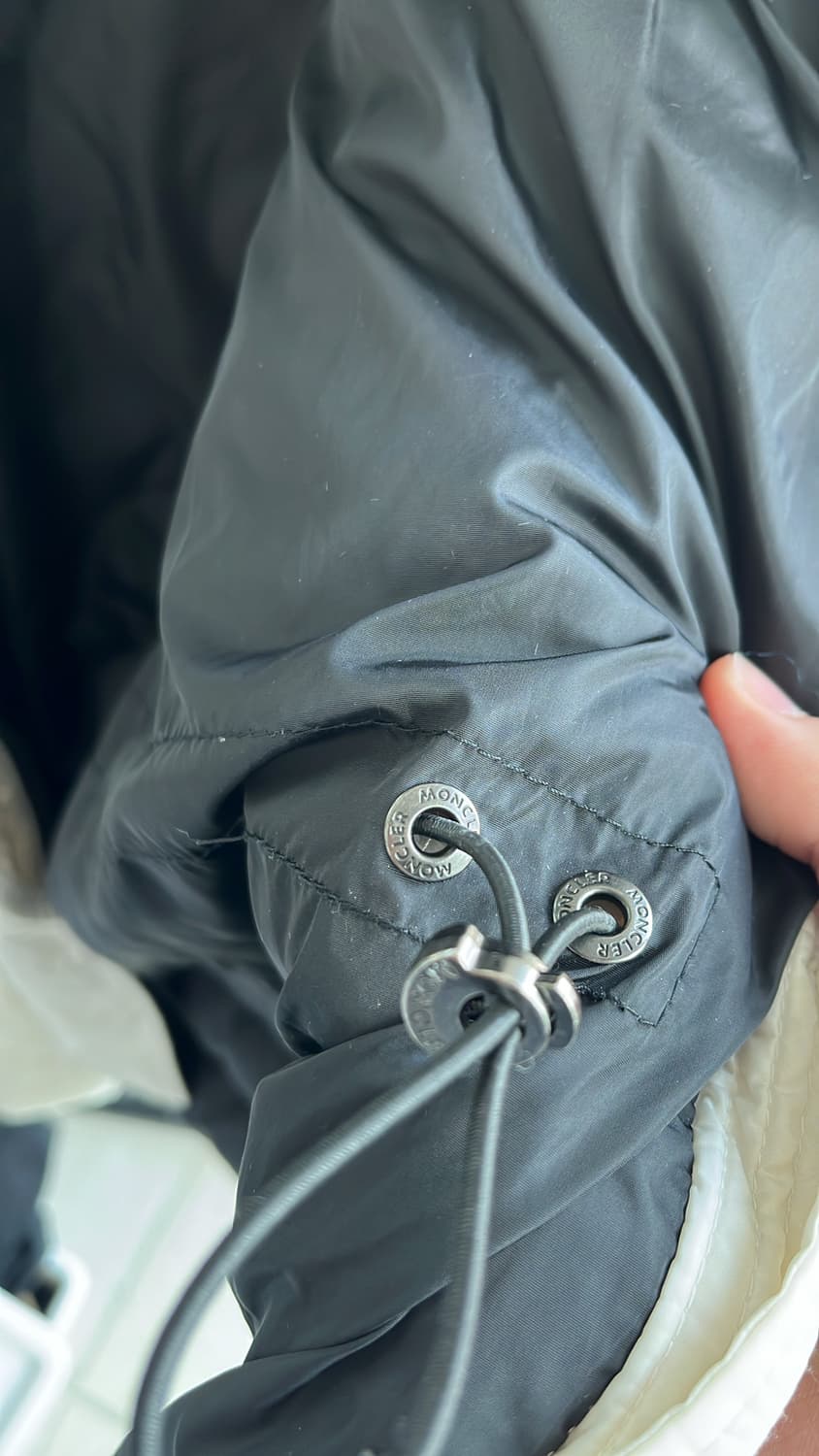 몽클레어 아프로티 화이트 롱패딩 L 100 상품이미지5