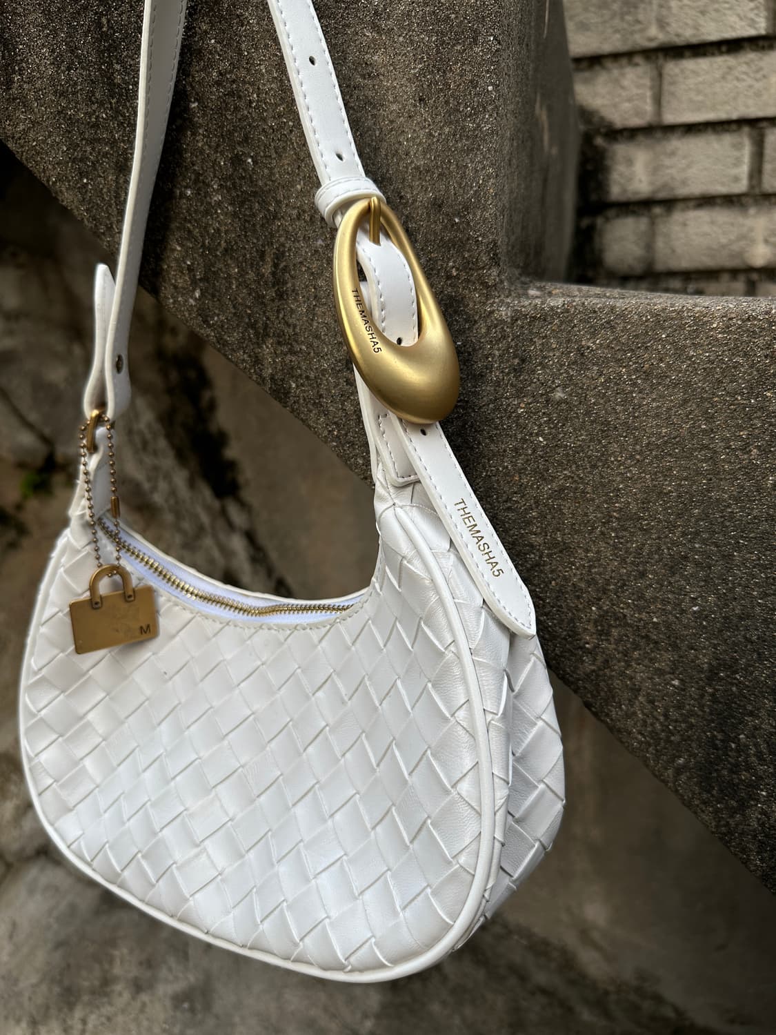 Vintage white shoulder bag 상품이미지2