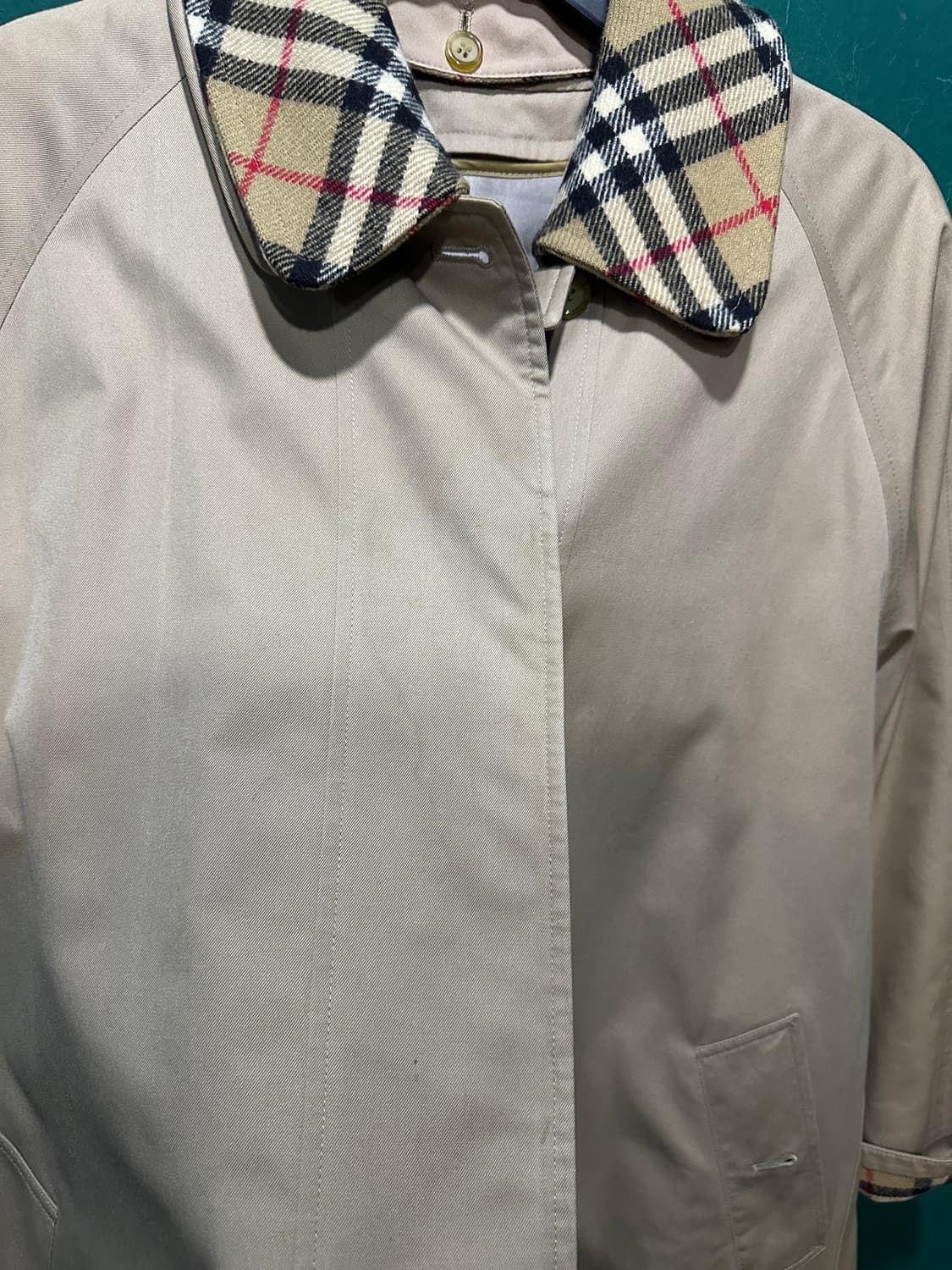 버버리 체크카라 내피풀세트 트렌치코트 100-105 상품이미지8