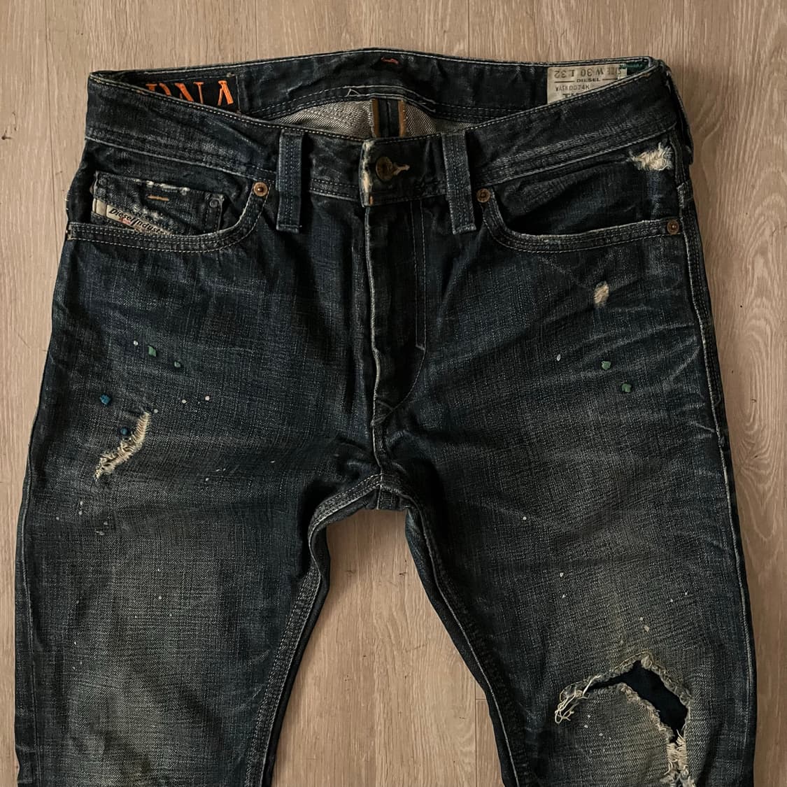 Diesel Thanaz washed denim jeans 상품이미지2