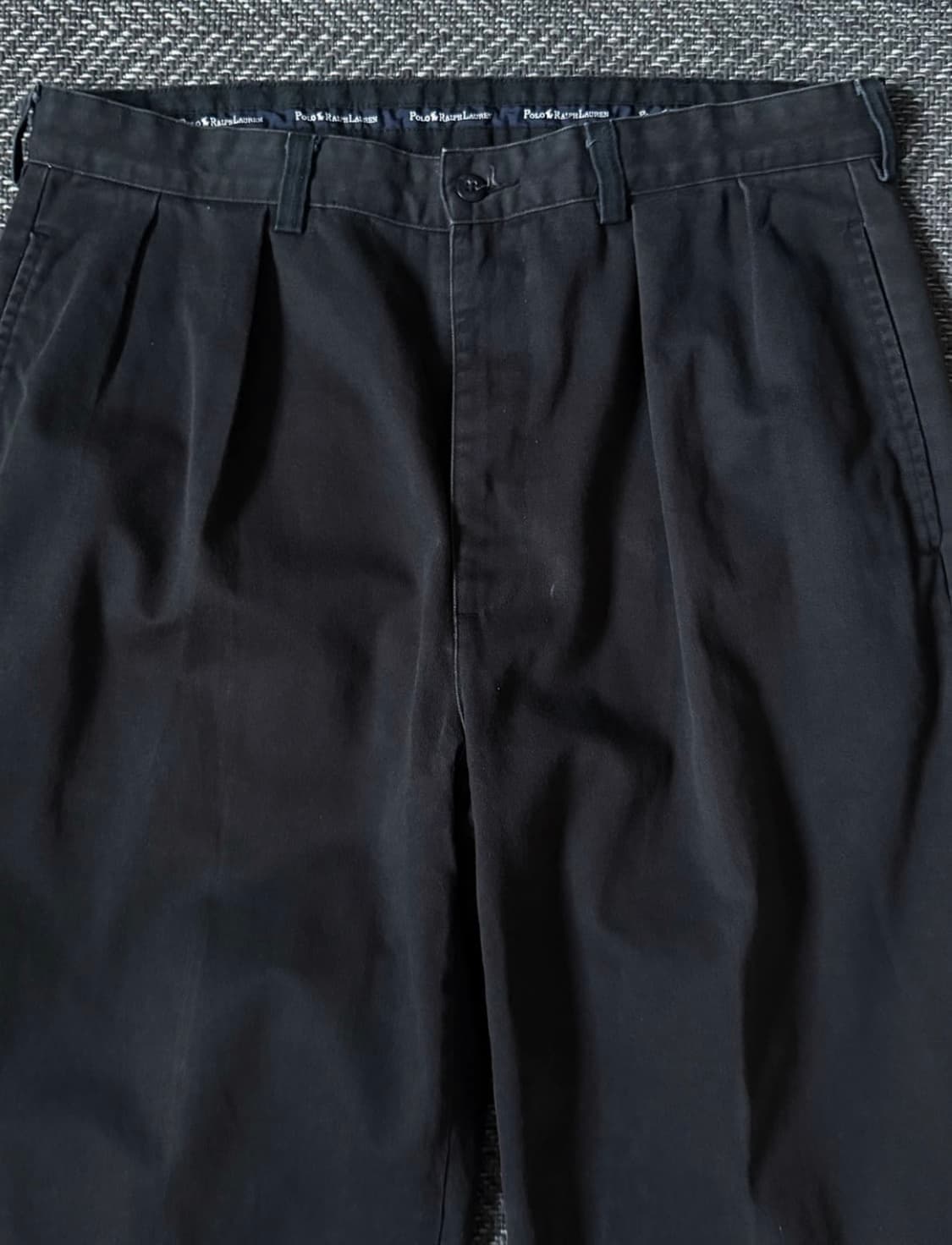 폴로 빈티지 앤드류 팬츠 블랙 33 상품이미지2
