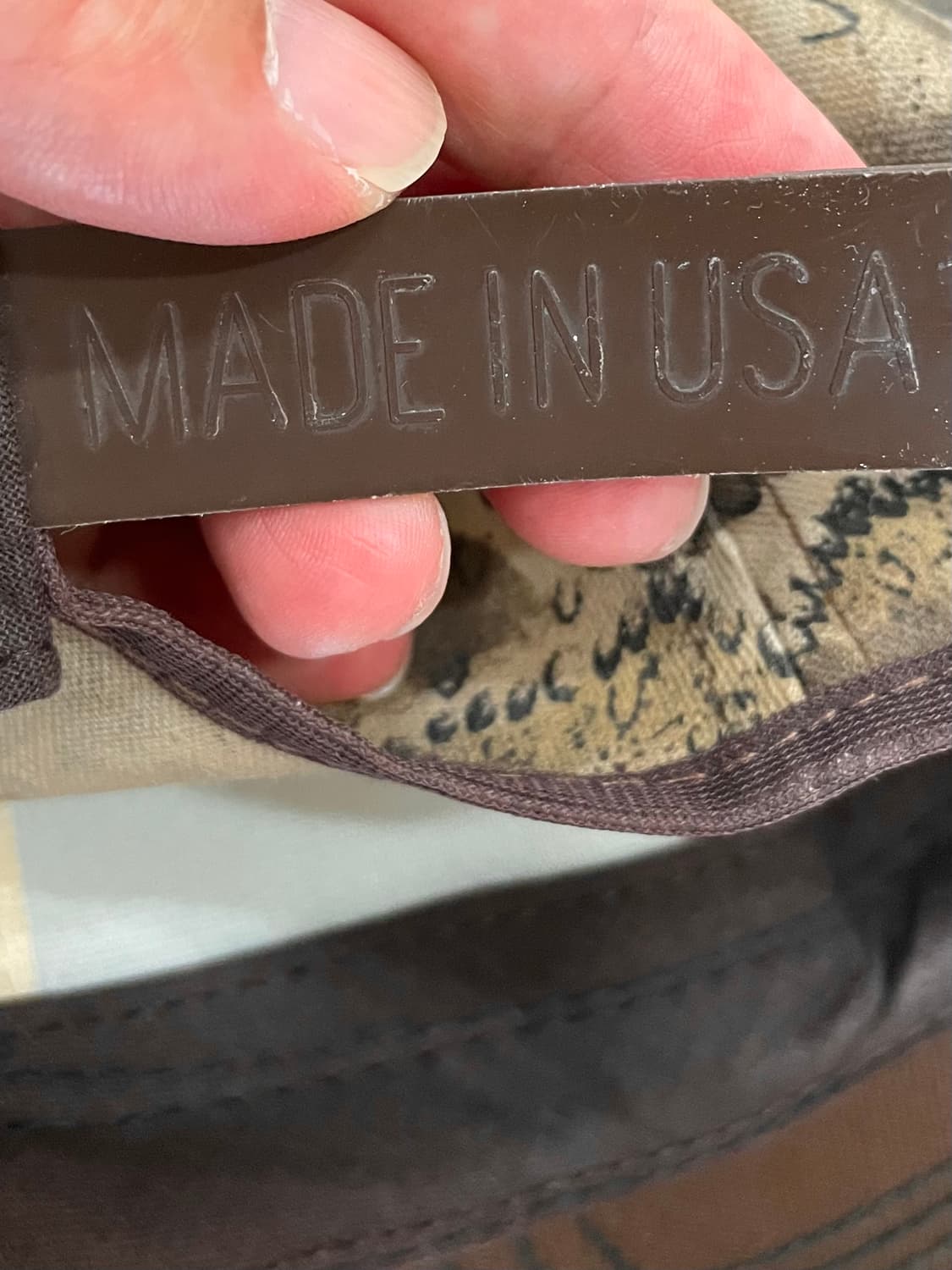 국내 유일 80s Made USA at&t 패턴 빈티지 볼캡 모자 상품이미지4