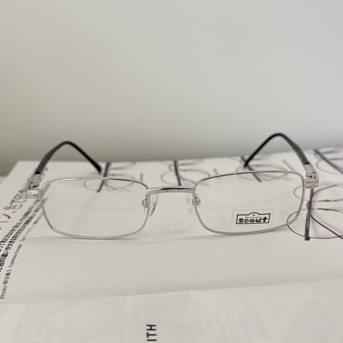 SCOUT 실버 메탈 빈티지 안경 상품이미지2