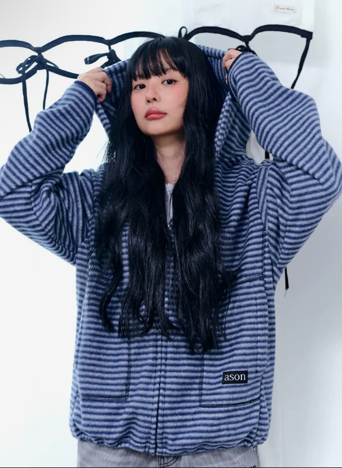 25FW 애즈온 도리스 후리스집업  상품이미지1