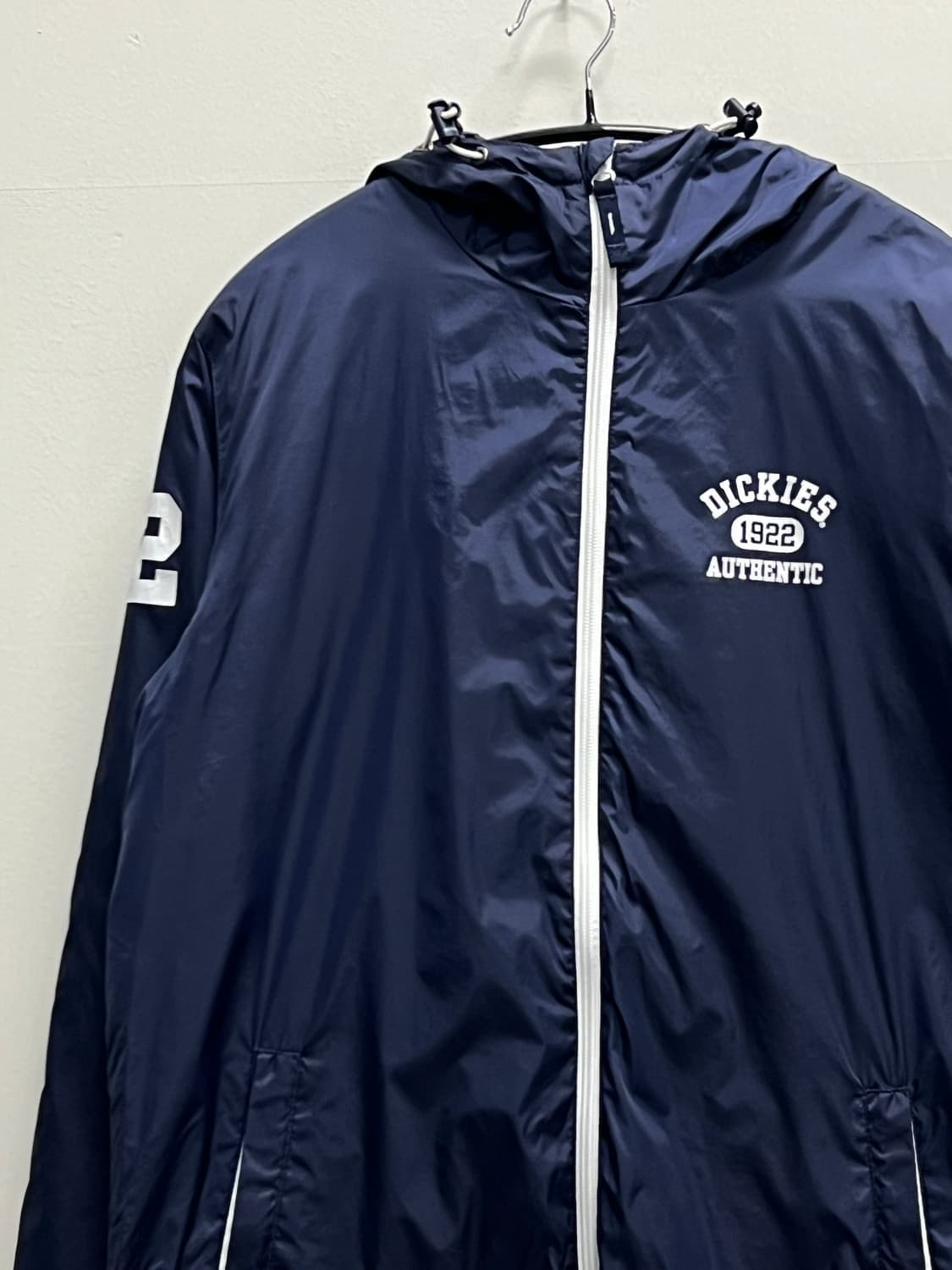 (M) 디키즈 나일론 우븐 바람막이 자켓 네이비 상품이미지3