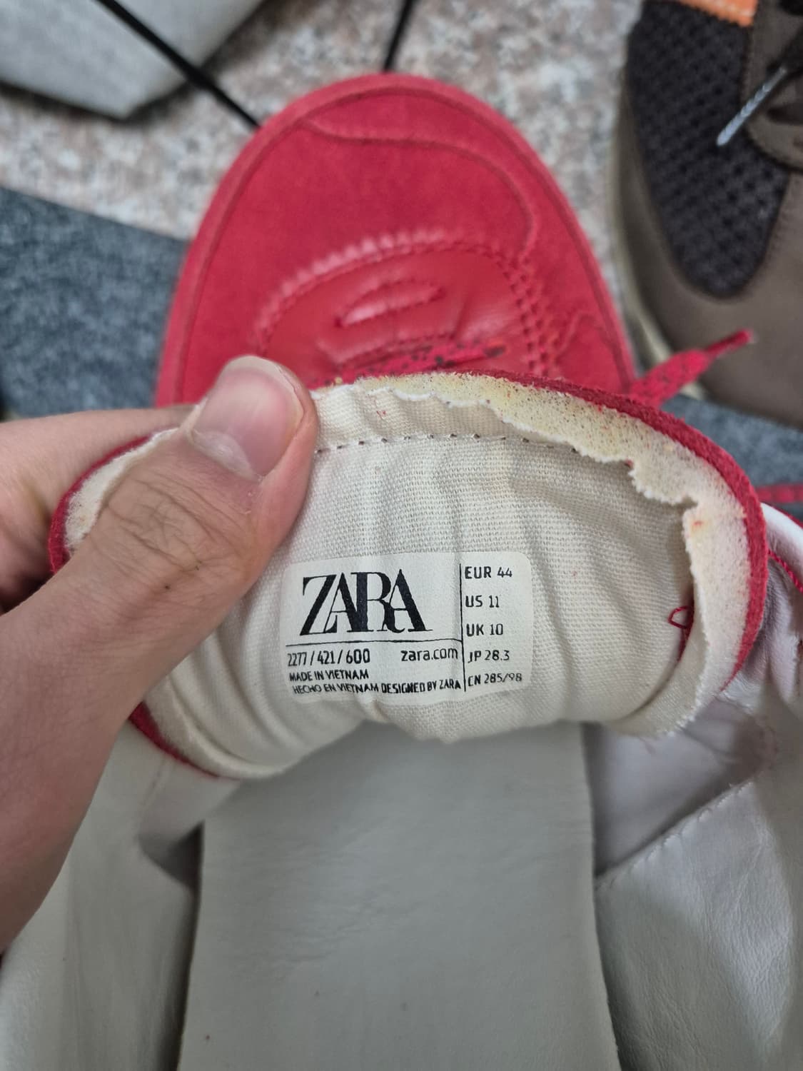 자라xHarry Lambert 콜라보 신발 285 상품이미지4