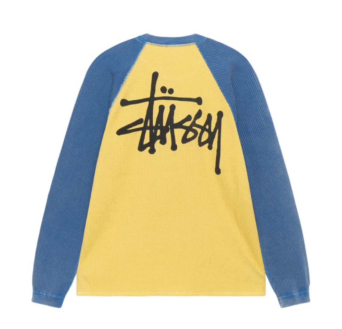 스투시 베이직 스투시 투톤 롱슬리브 티셔츠 상품이미지3