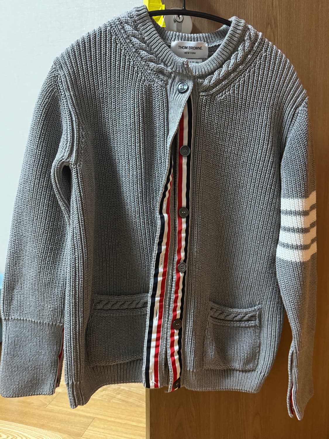 톰브라운 포켓여성 가디건 상품이미지2