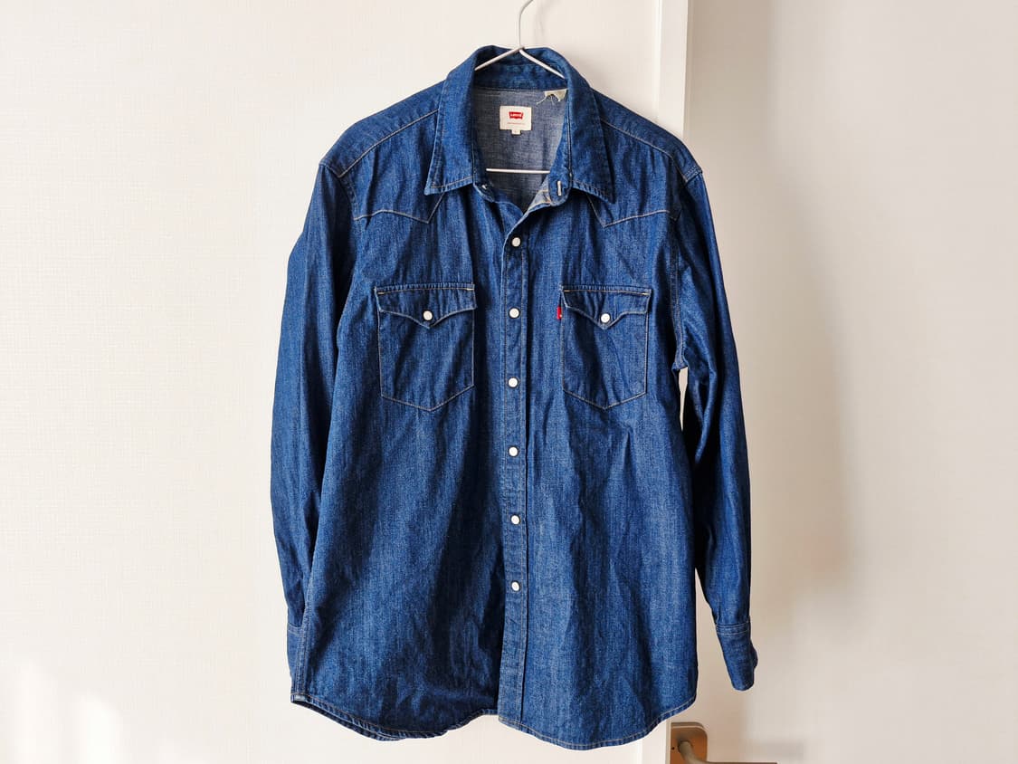 리바이스 데님 웨스턴셔츠  상품이미지1