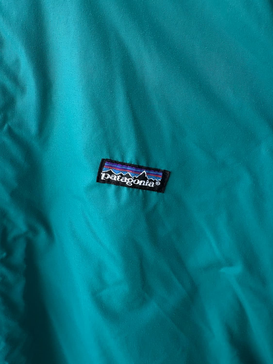 80's 파타고니아 신칠라 쉘드 봄버 자켓 틸그린 퍼플 L 상품이미지6