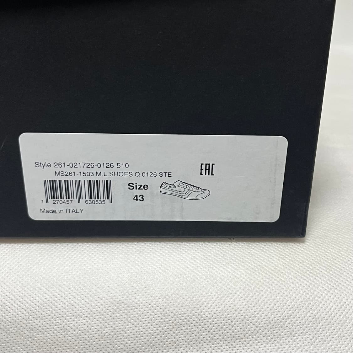 [43]드리스반노튼 26ss 스웨이드 스니커즈/스틸 상품이미지6