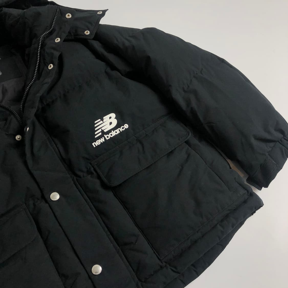 뉴발란스 구스다운 숏패딩 s 상품이미지4