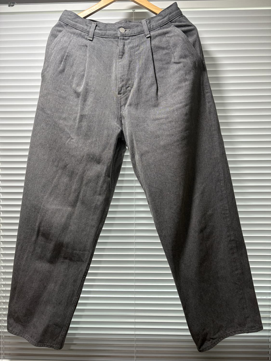 (1) 그라프페이퍼 컬러패스트 데님 그레이 상품이미지2