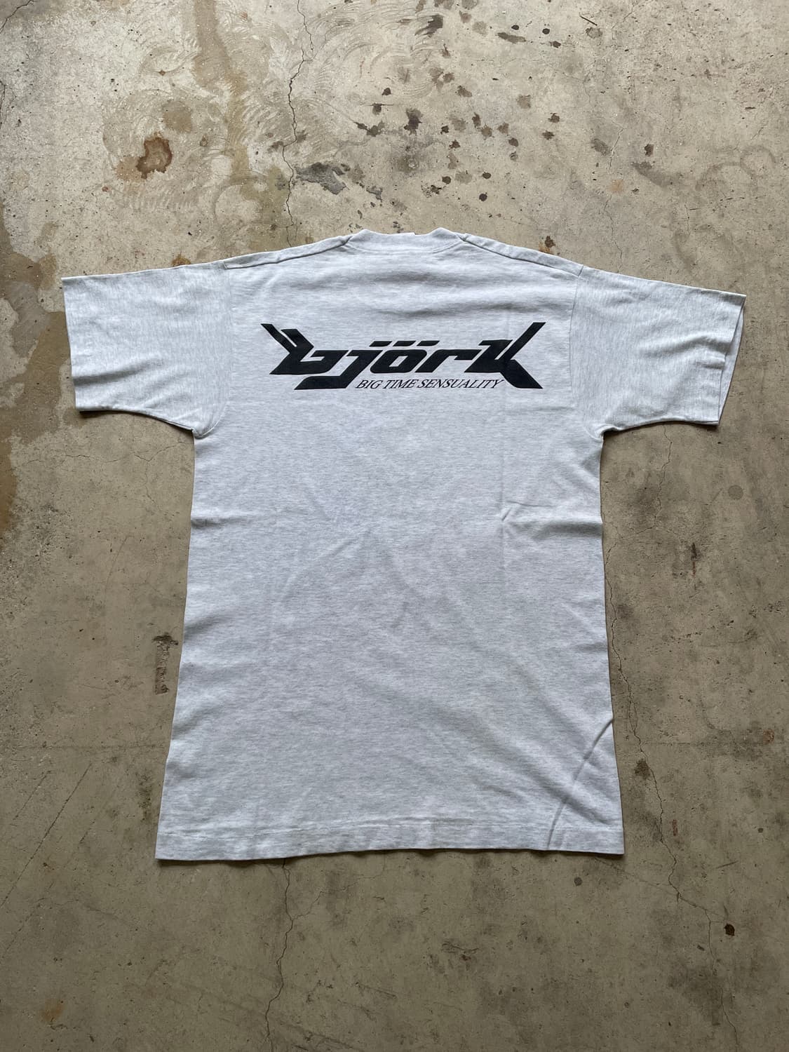 Rare!!)90s Björk Big Time Sensuality T-s 상품이미지7