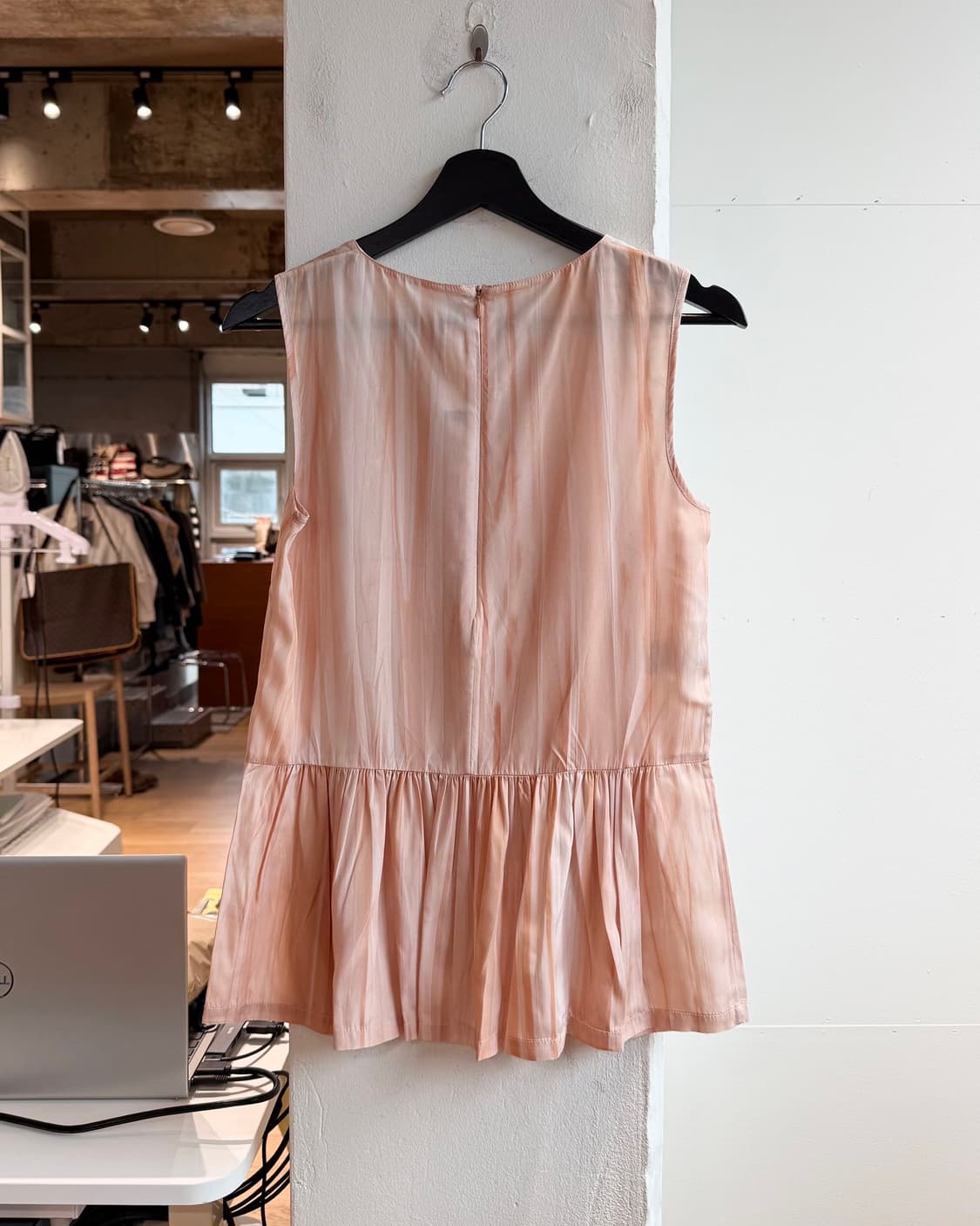 마르니 코랄 실크 프릴 슬리브리스  상품이미지7