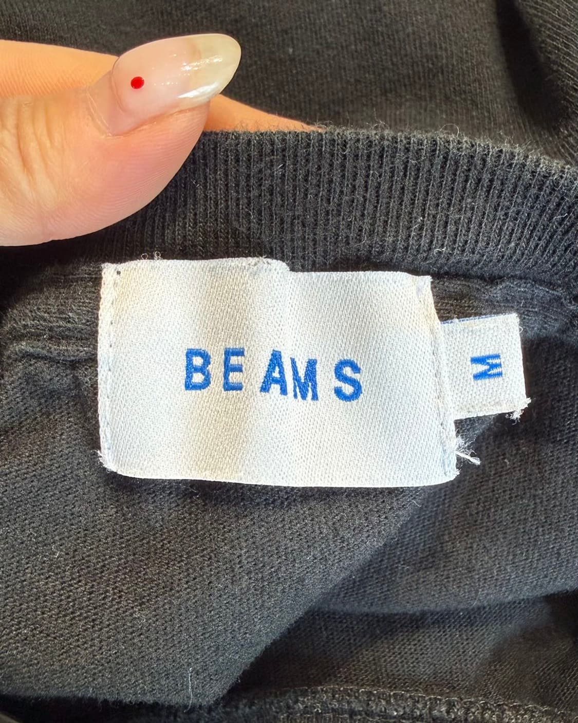 빔즈 블랙 캣 프린팅 하프티  상품이미지7