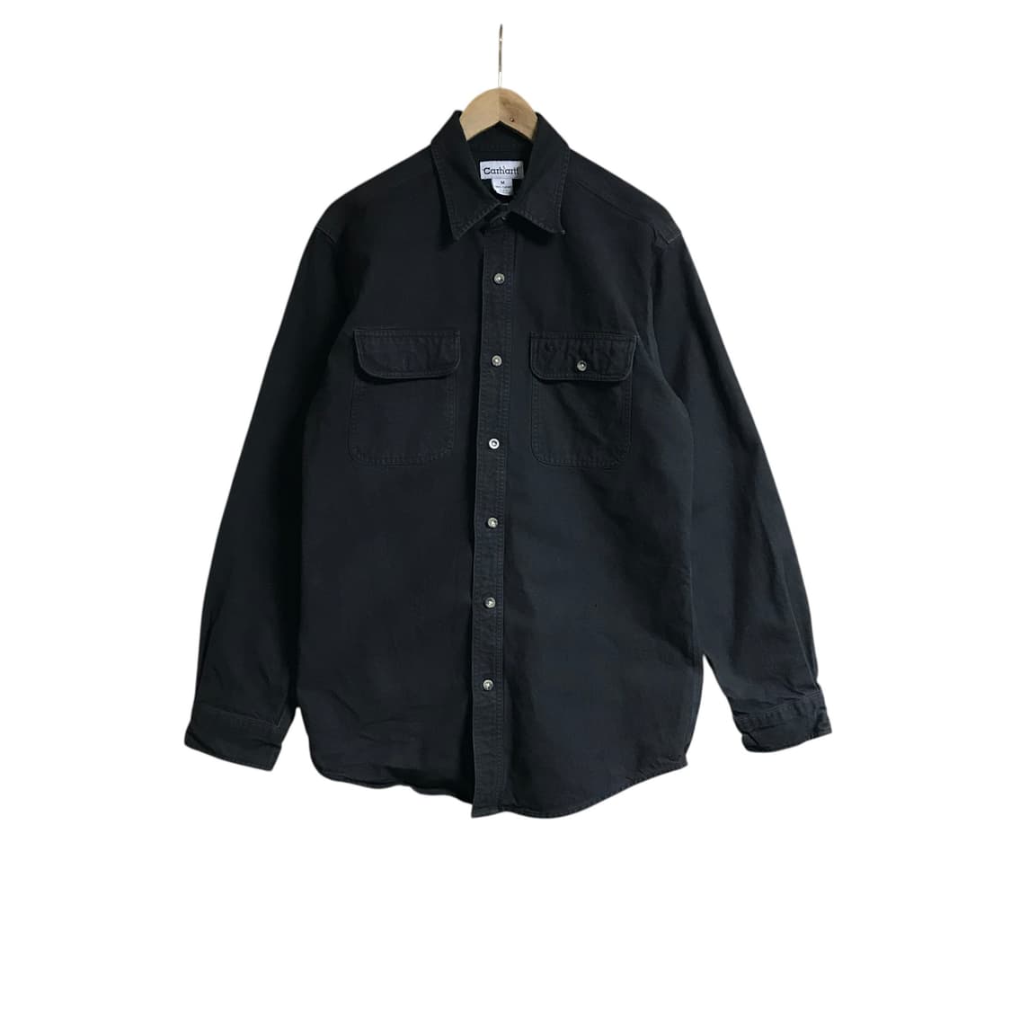 칼하트 시그니처로고 흑청색 셔츠 상품이미지2