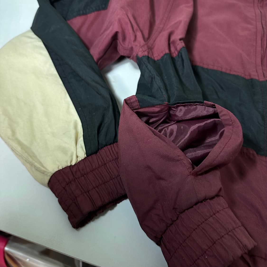 L-XL 러셀에슬레틱 USA 90‘s 오버핏 나일론 캐롤라이나 바람막이 상품이미지5