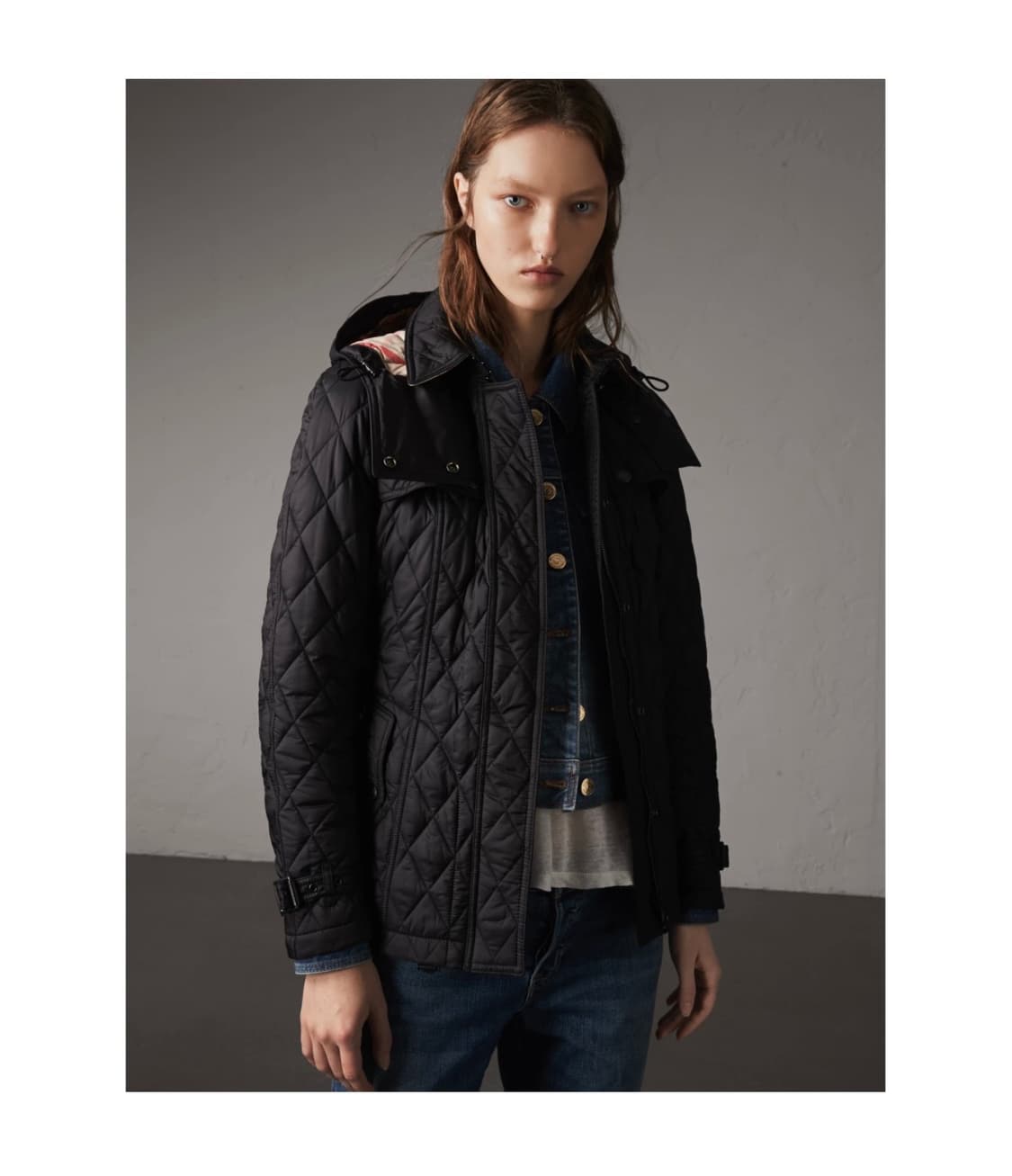 버버리 벨티드 퀄팅 패딩 자켓 상품이미지10