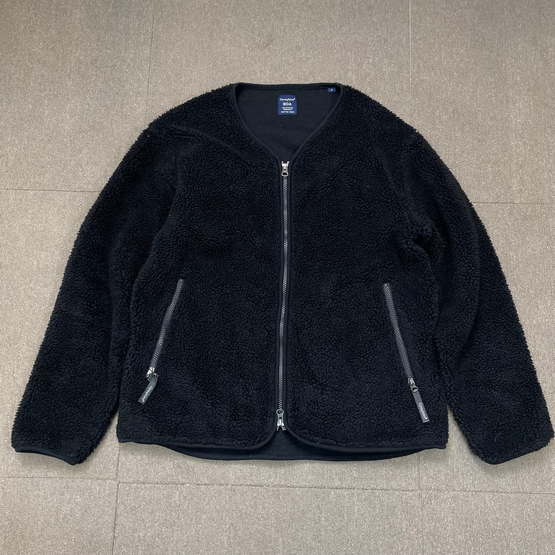 Gymphlex BOA 짐플렉스 플리스 논카라 자켓  상품이미지1