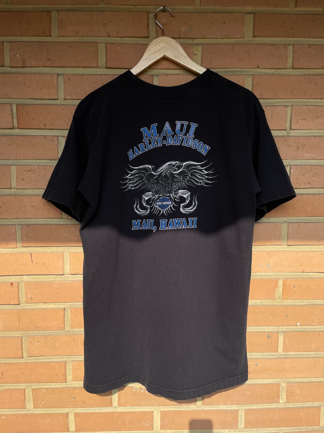 [L] 00s made USA 할리데이비슨 숏 슬리브 반팔 티셔츠 상품이미지2