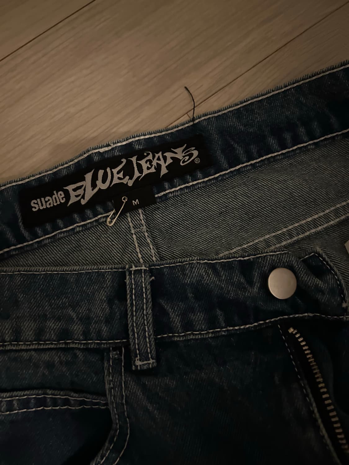 스웨이드 청바지 상품이미지3