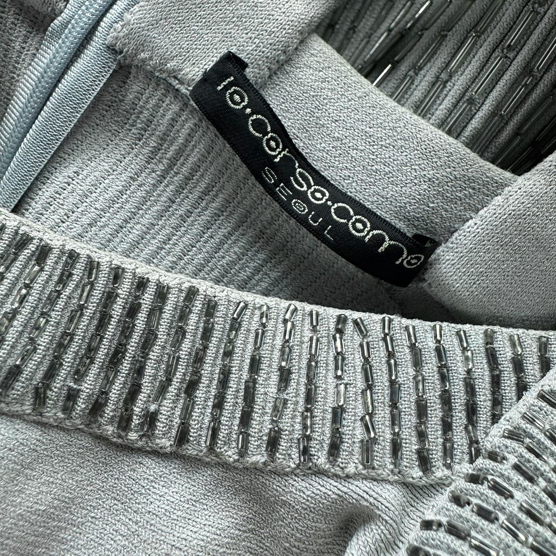 ALAIA 꼬르소꼬모 시퀸 티어드 드레스 상품이미지5