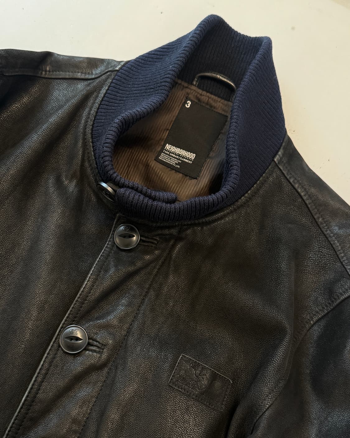 네이버후드 헤시안 고트스킨 자켓 상품이미지1