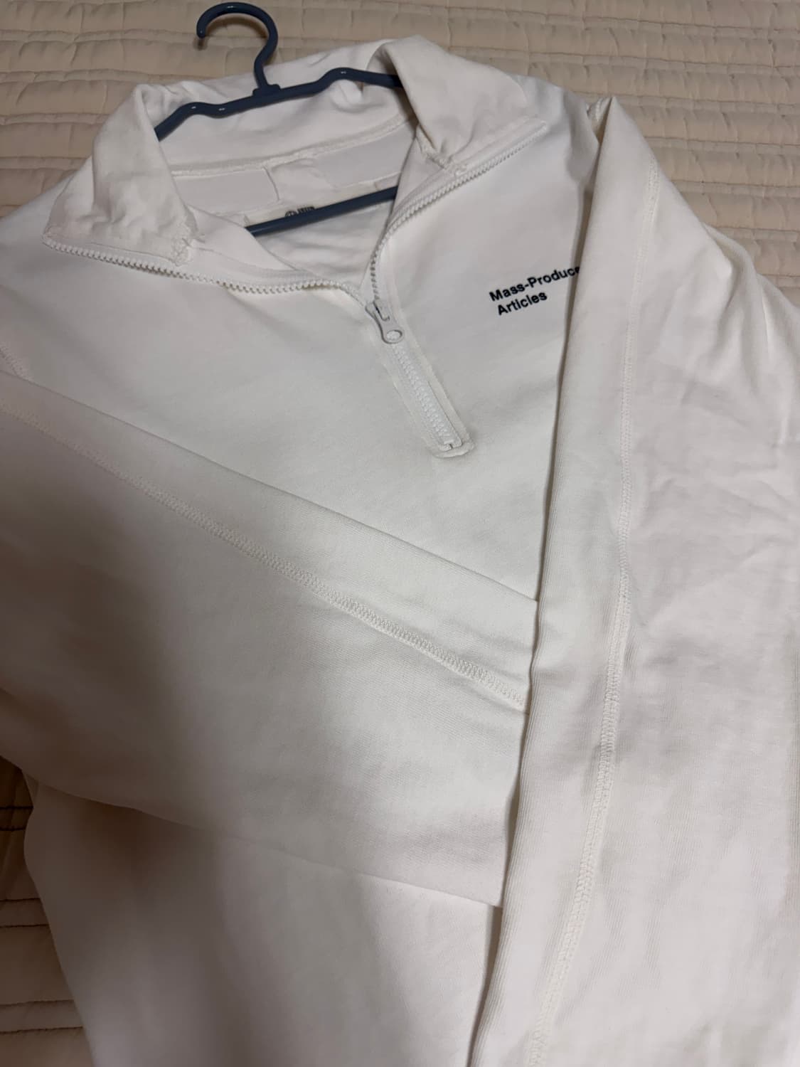 MPa HALF ZIP JERSEY ( white) 상품이미지1