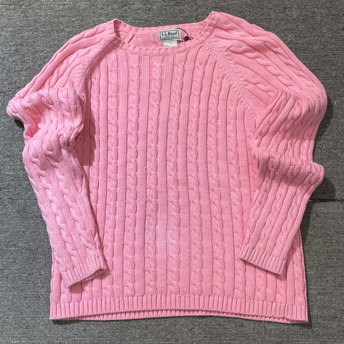 (M) L.L.Bean 엘엘빈 케이블 니트 상품이미지3