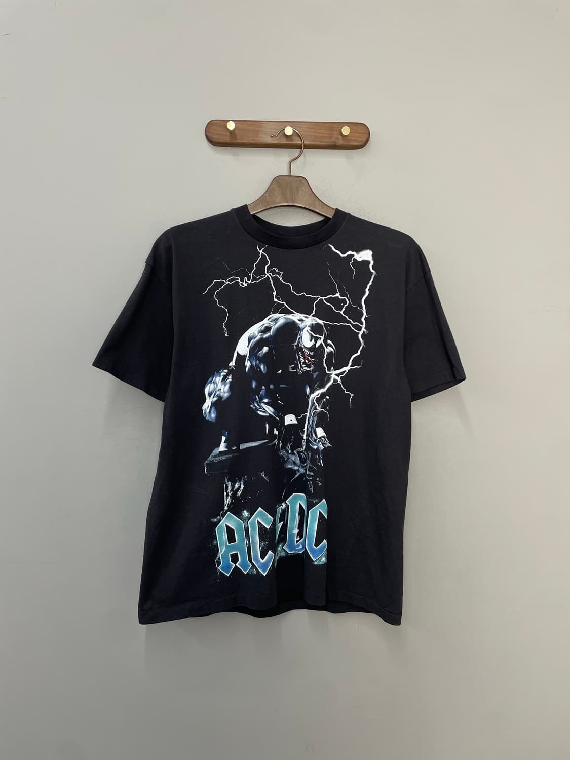 빈티지 베놈 ACDC 프린팅 반팔 H2531 상품이미지2