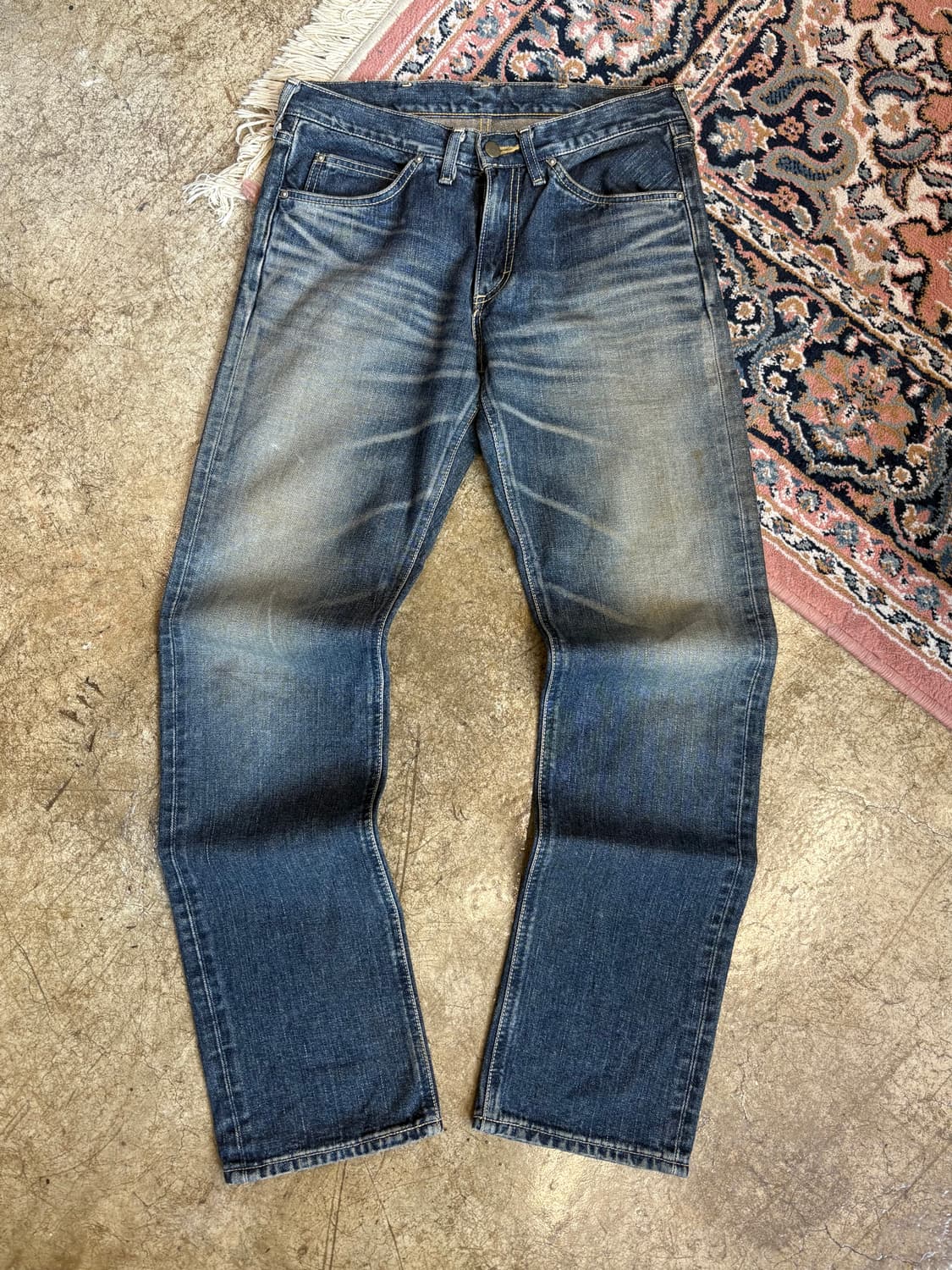 00s Lee JAPAN 워싱 데님 상품이미지1