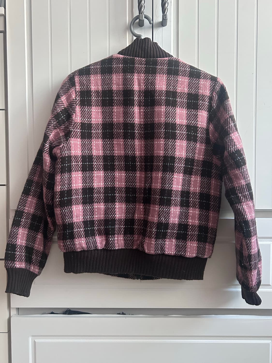 핑크체크 누빔 패딩 자켓 파우닝113 리피나 페페 샵502 히메갸루케케체 상품이미지2