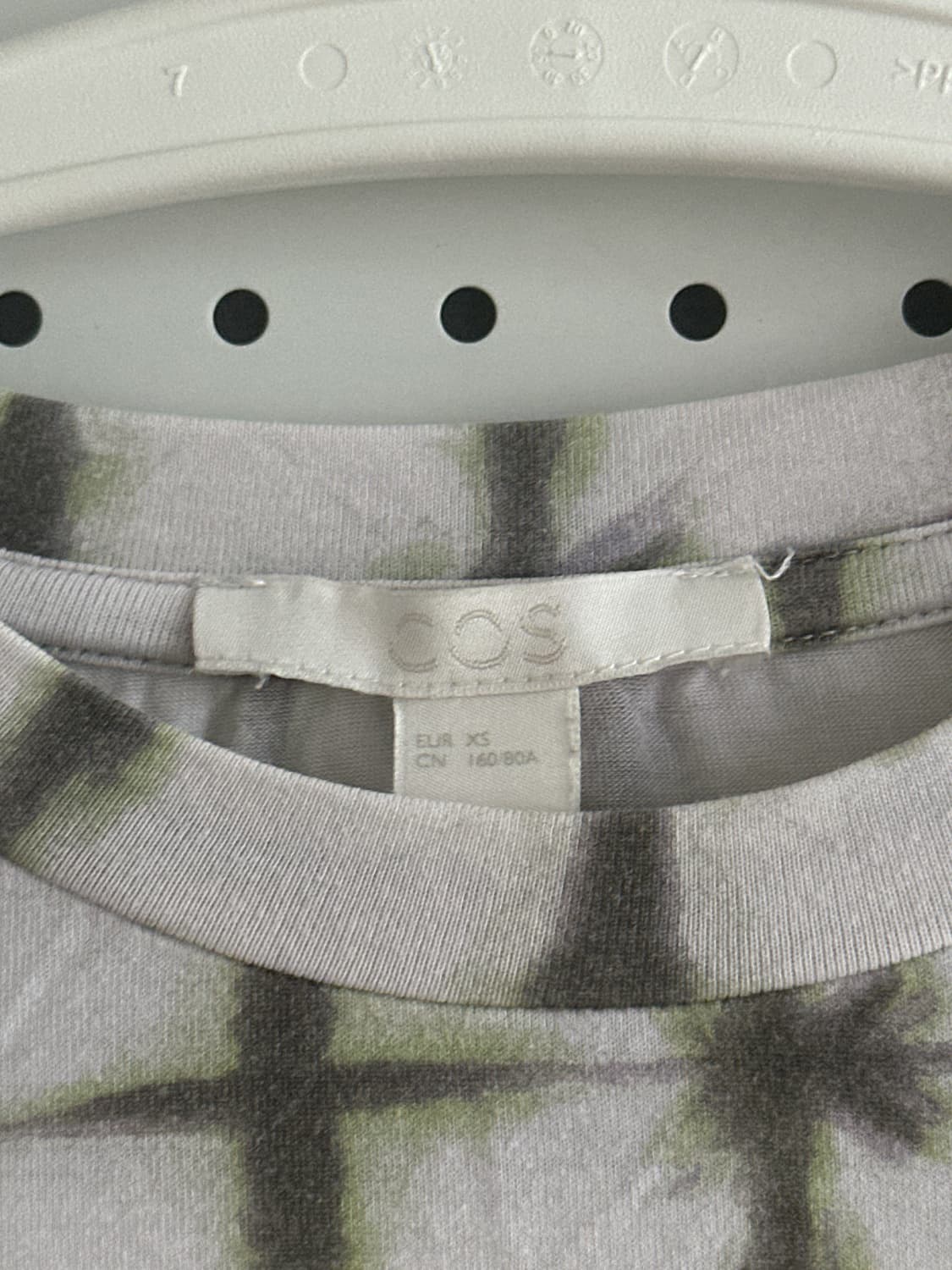 COS 여성 패턴 긴팔 탑 XS 상품이미지5