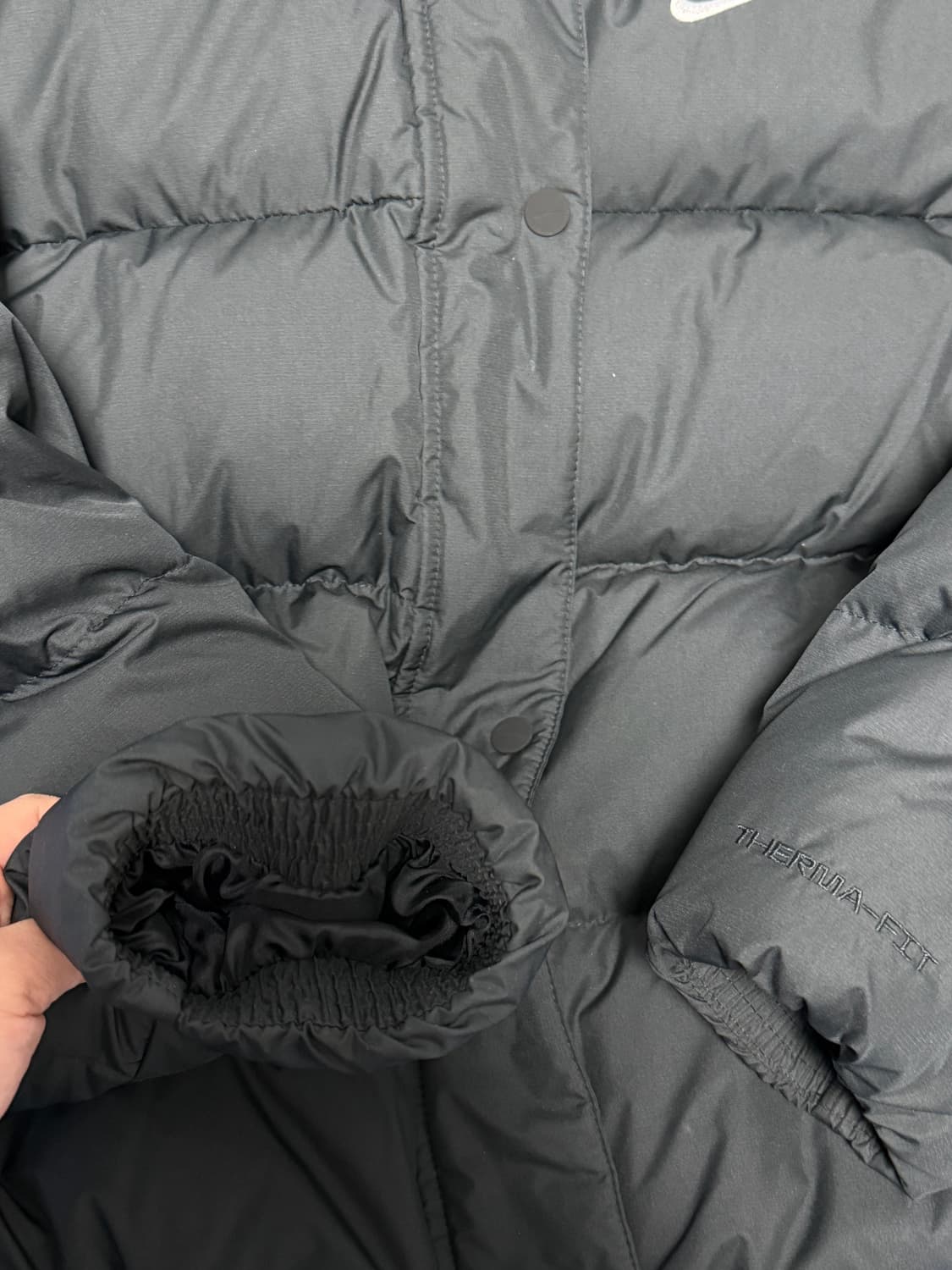 나이키 스포츠웨어 메트로 써마 핏 루즈 핏 후드 패딩 재킷 L사이즈 상품이미지3