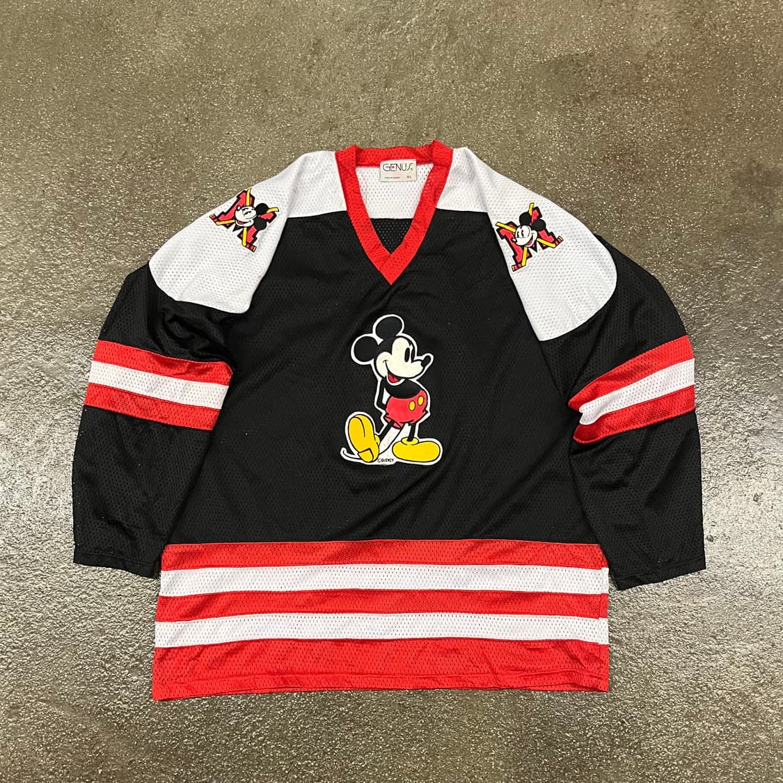 90s 빈티지 미키마우스 하키 져지 (110) 상품이미지1