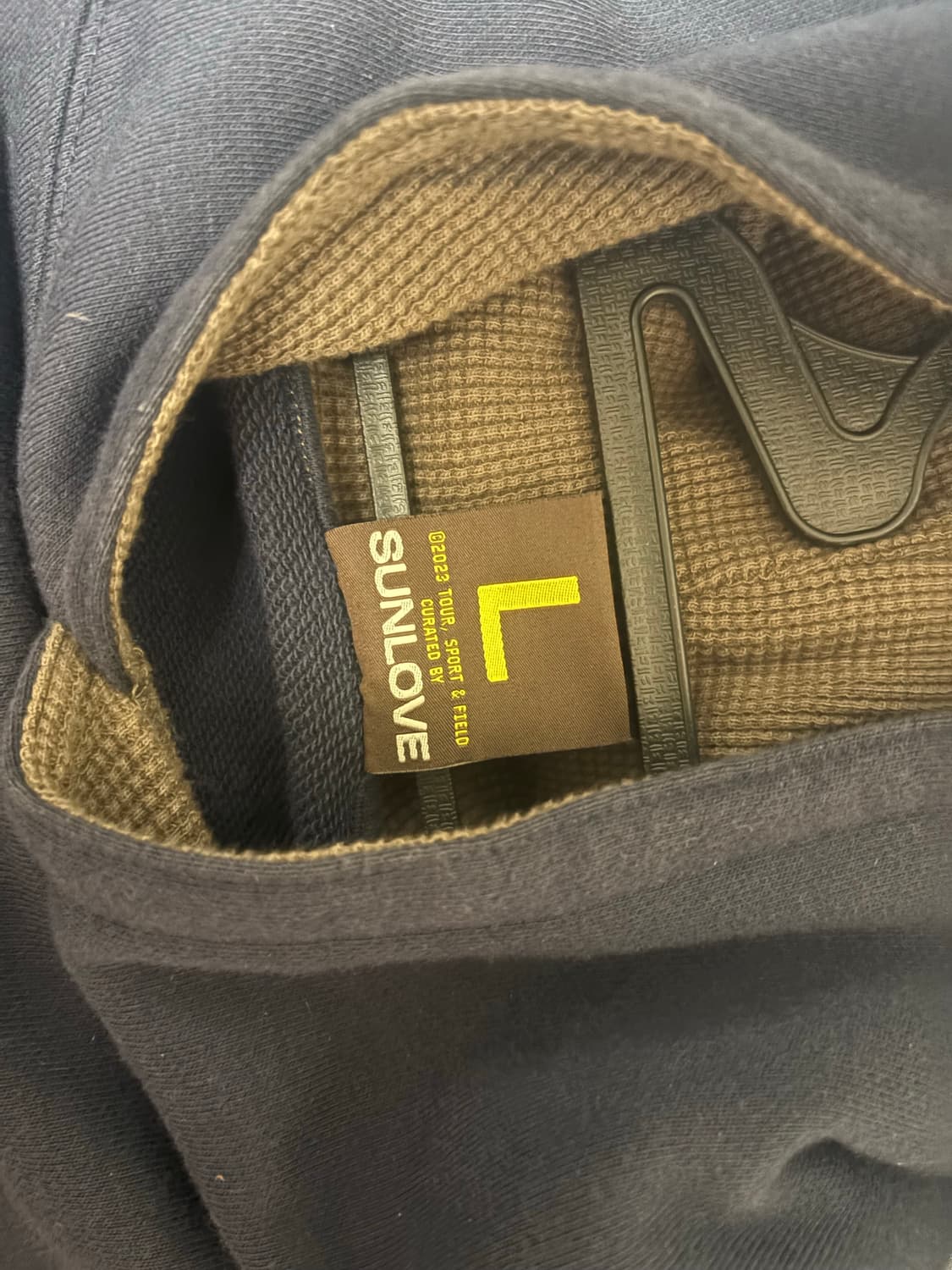 썬러브 데이브레이크 후디 네이비 상품이미지3