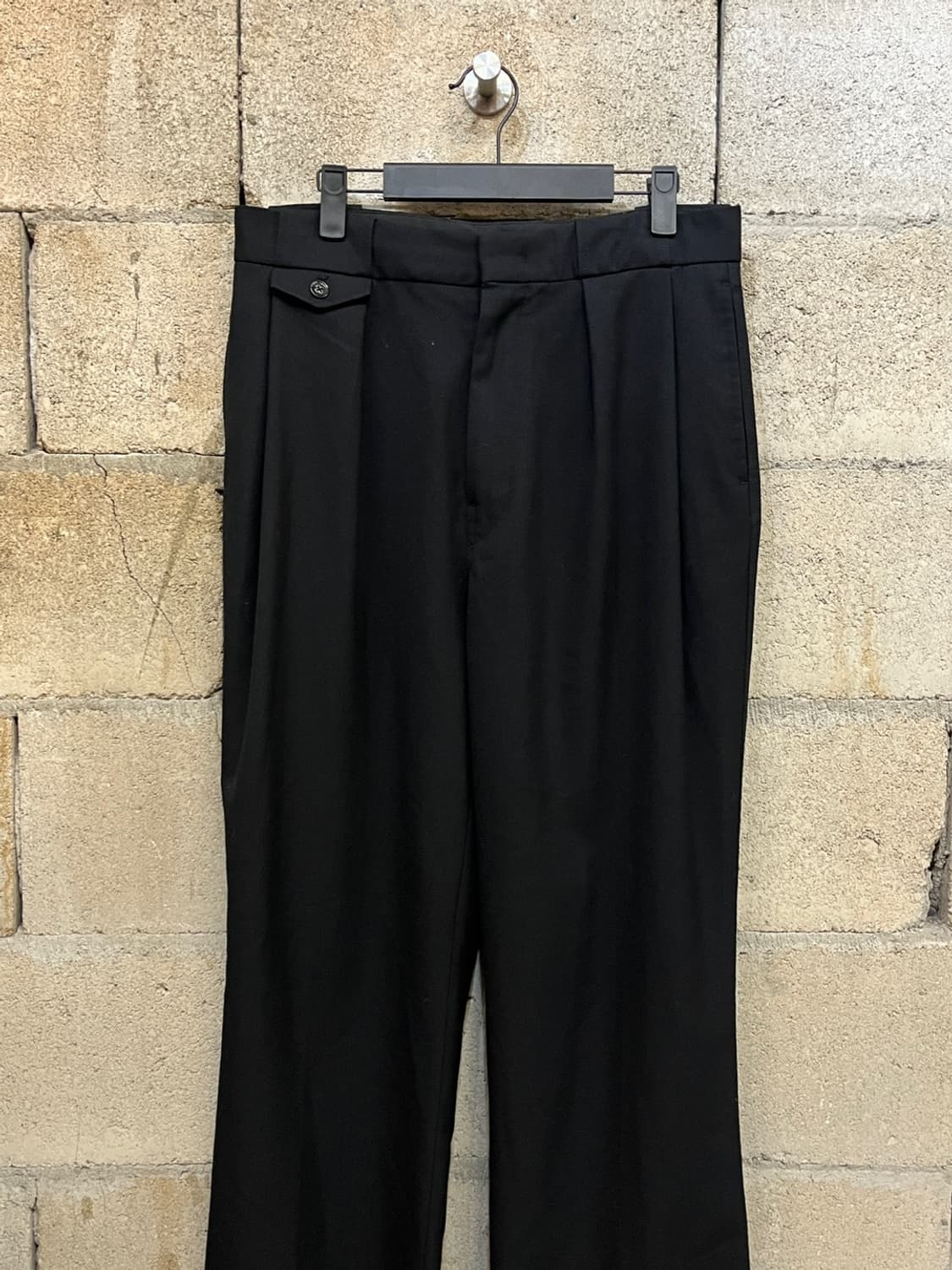 인사일런스 투턱 울 팬츠 상품이미지2