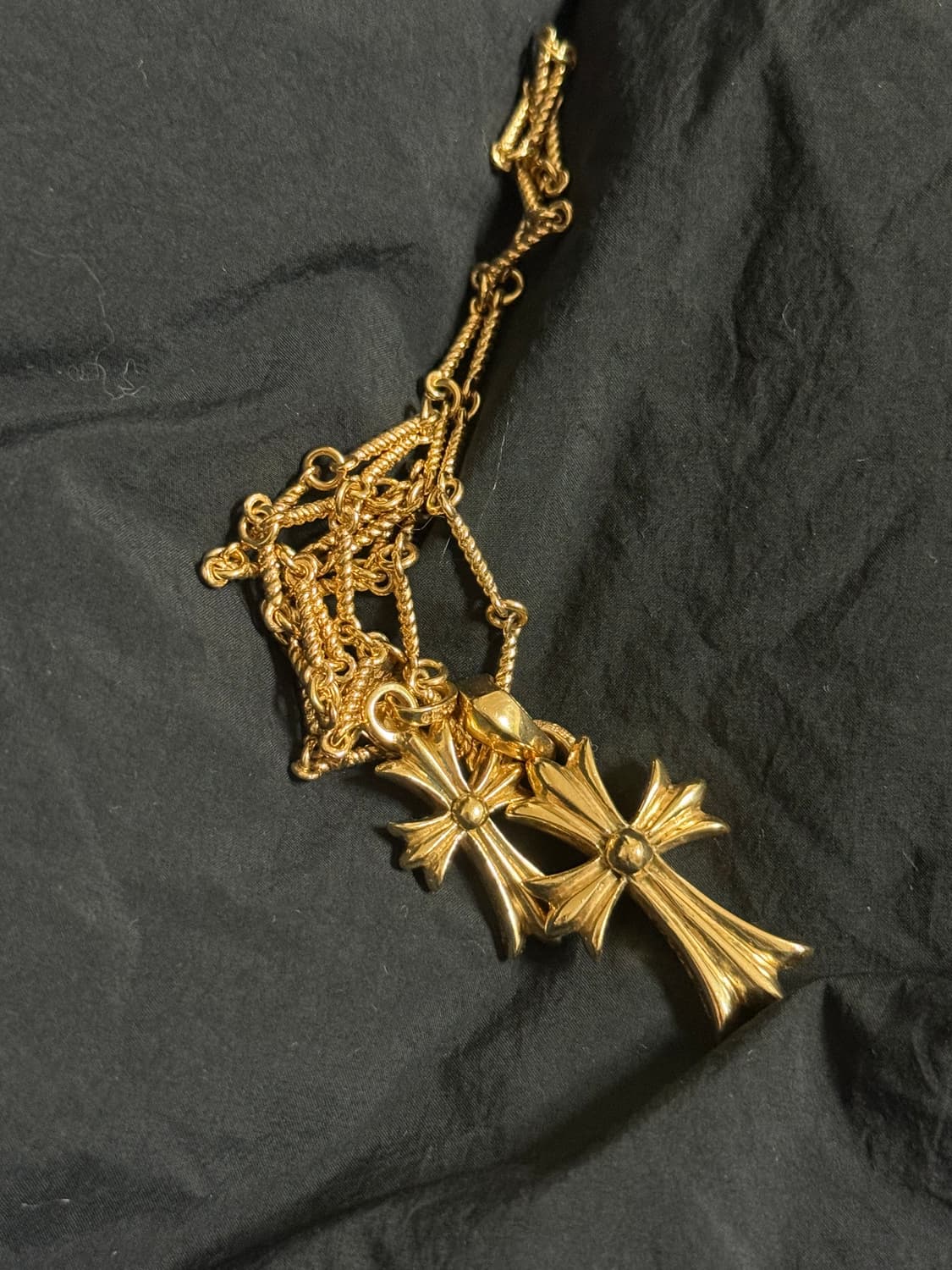 크롬하츠 18k 목걸이+반지 13돈 상품이미지3