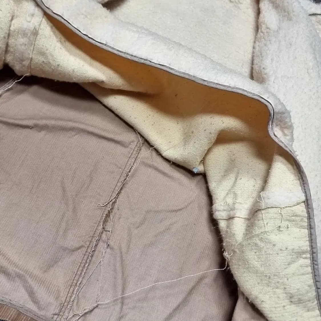 미제 핑거헛 메이드인usa 70s 코듀로이 양털 안감 자켓(100) 상품이미지6