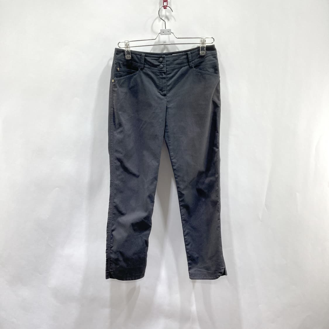 링스 골프 여성면팬츠 블랙 28  상품이미지1