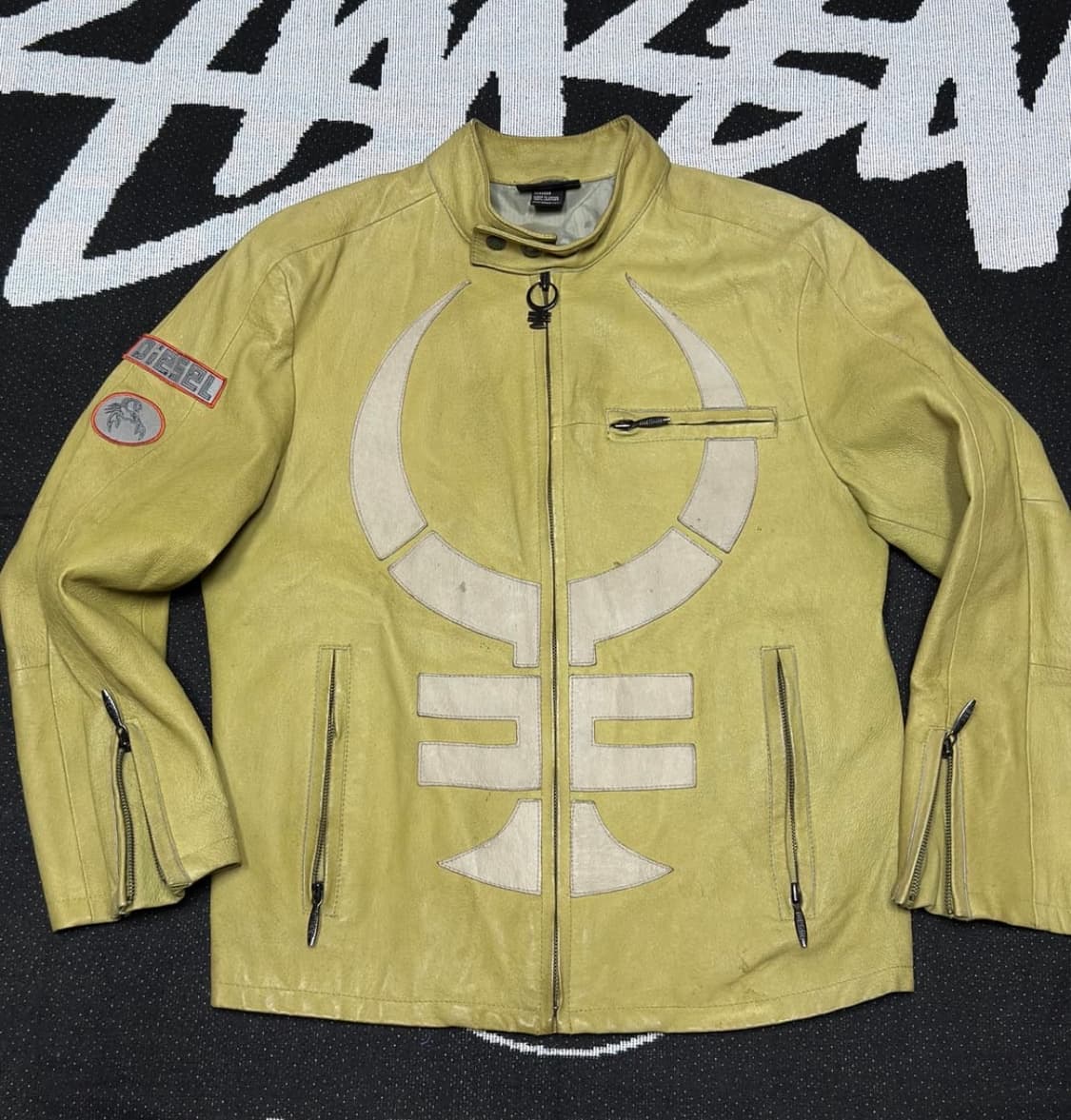 디젤 바이커 레더자켓 S 상품이미지1