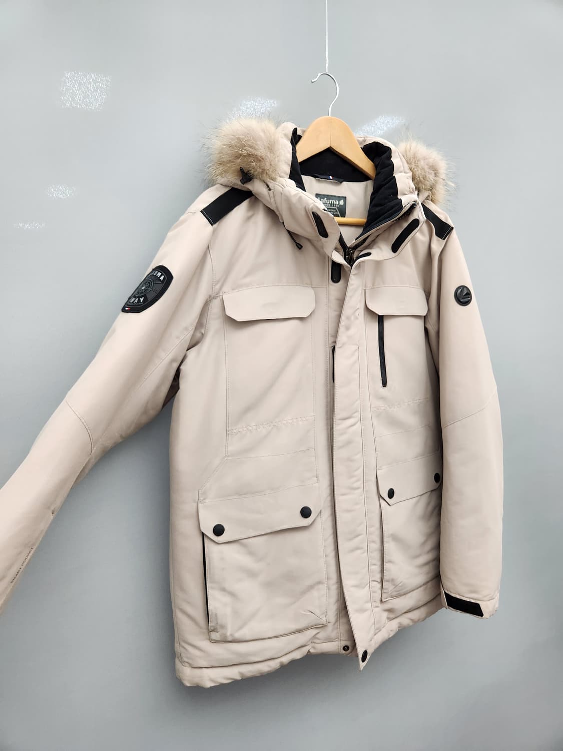 라푸마 아이보리 패딩 점퍼 상품이미지2