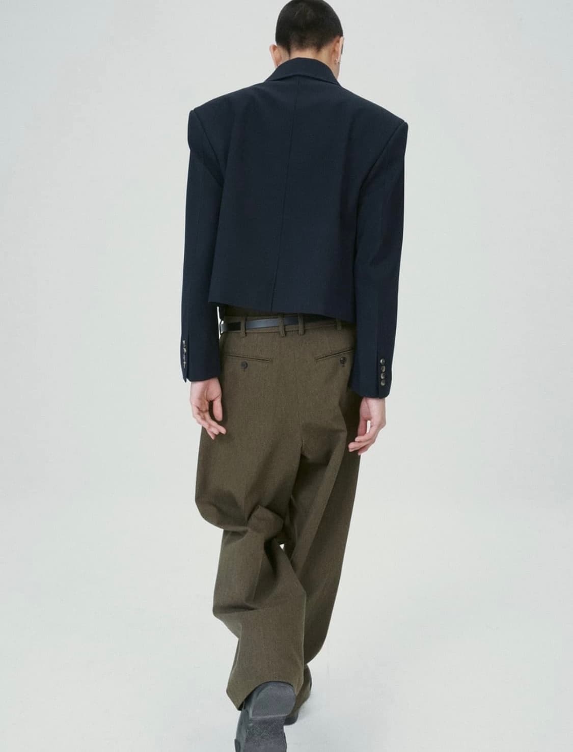 렉토 울블렌드 숏자켓 상품이미지2