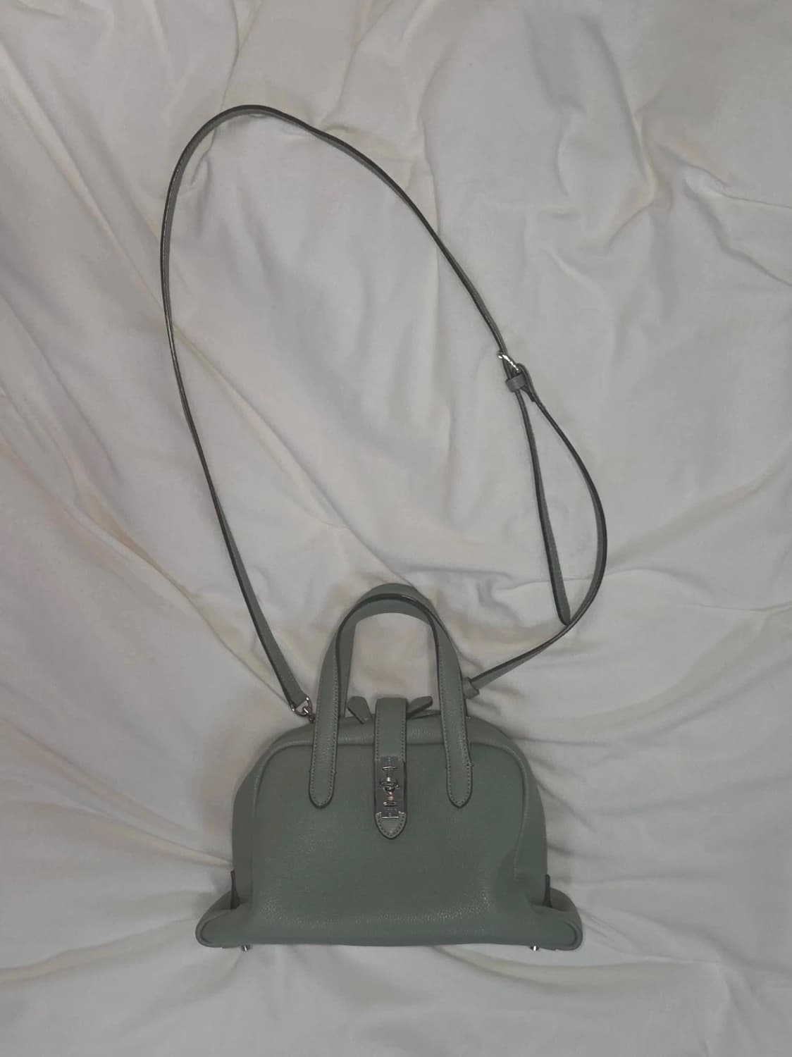 vunque 토크 토트 스몰 Moss green 상품이미지3