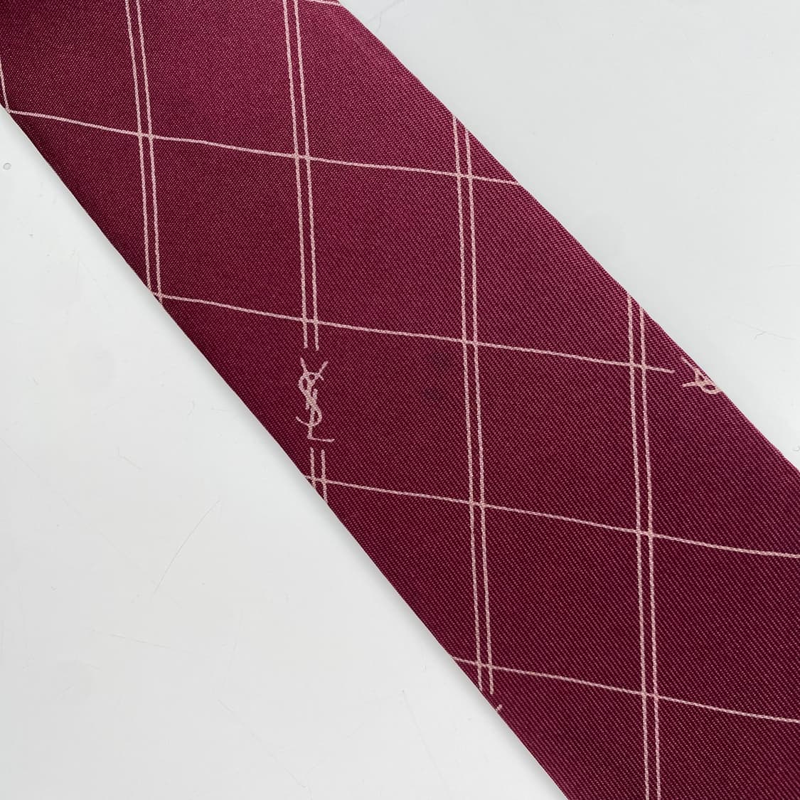 YSL 입생로랑 모노그램 명품 정품 넥타이 상품이미지8