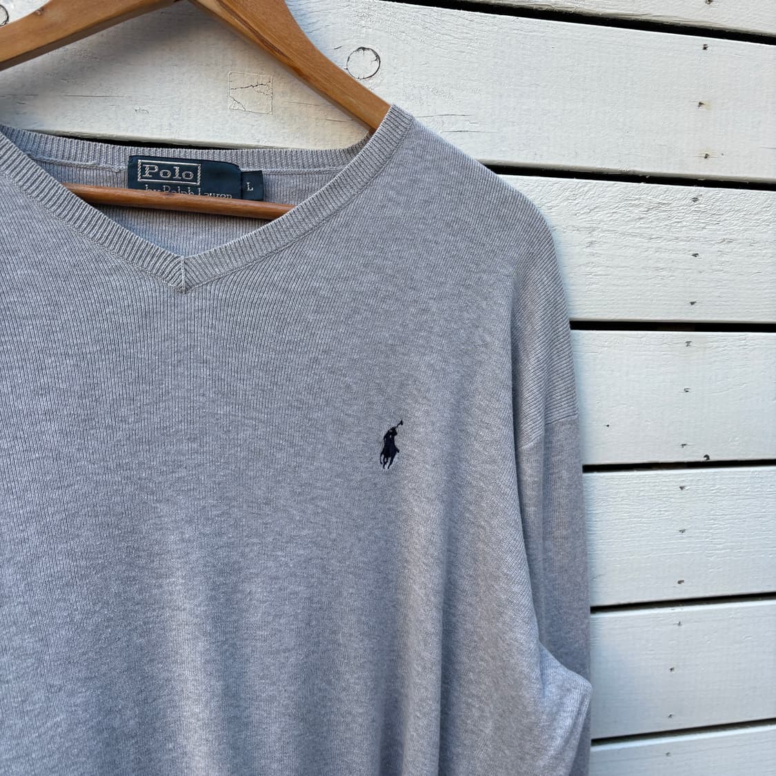 Polo 폴로 브이넥 니트 상품이미지3