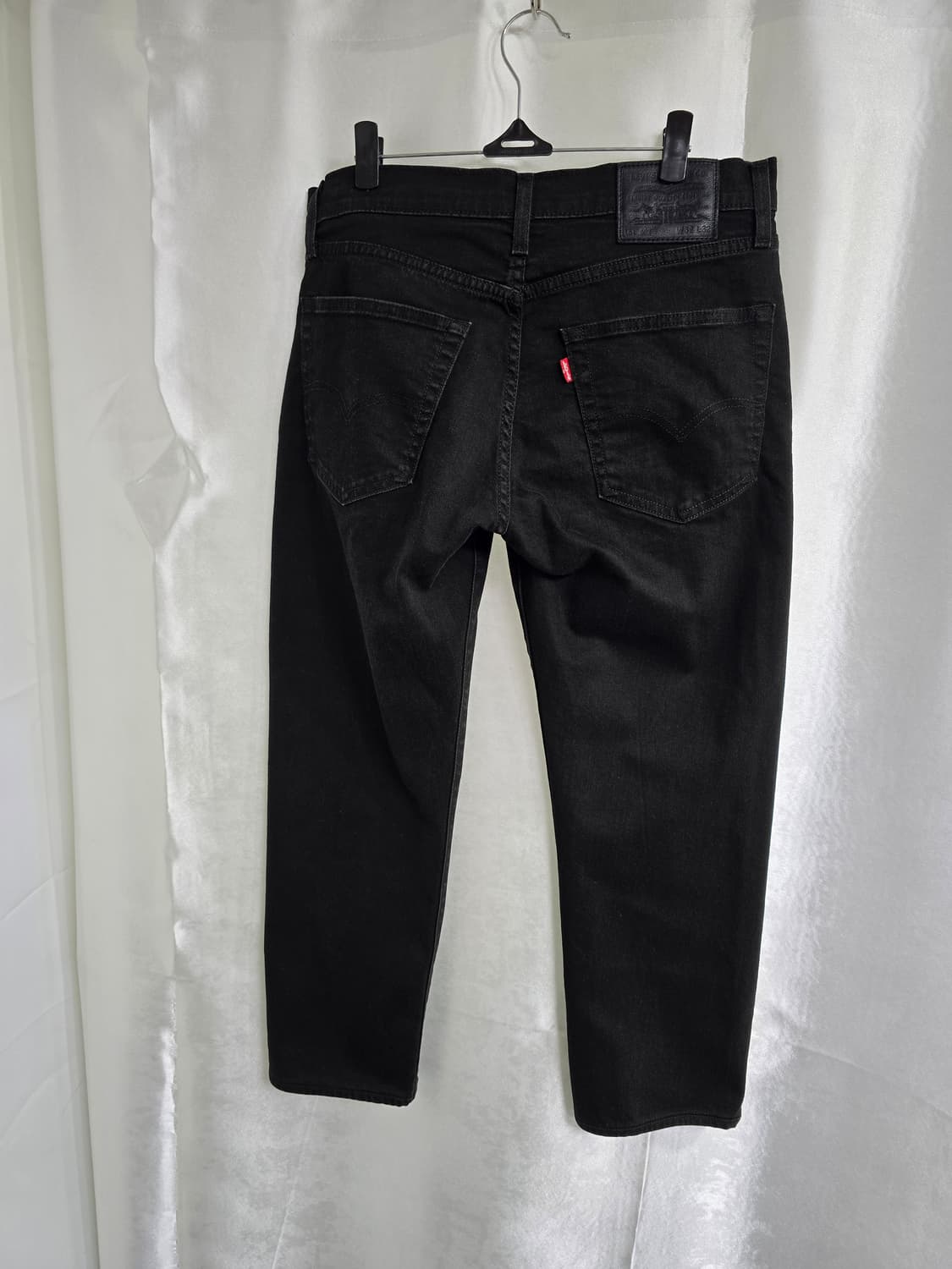 리바이스 502청바지 블랙 데님 팬츠 (1896) 상품이미지2